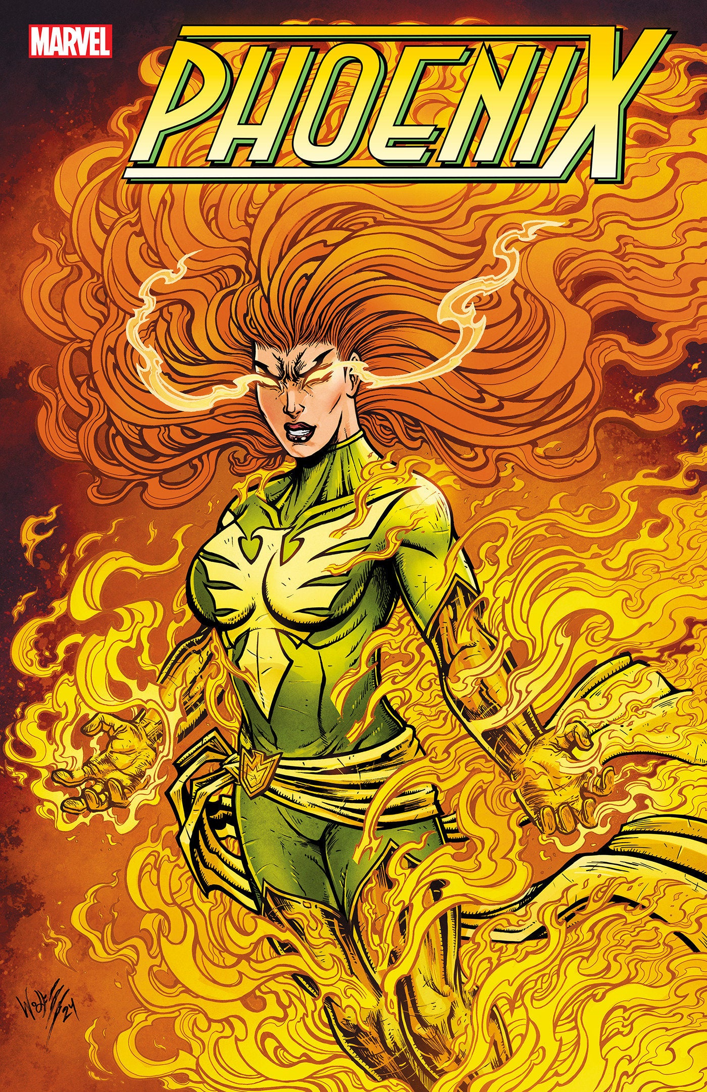 Phoenix #8 Maria Wolf Variant NM