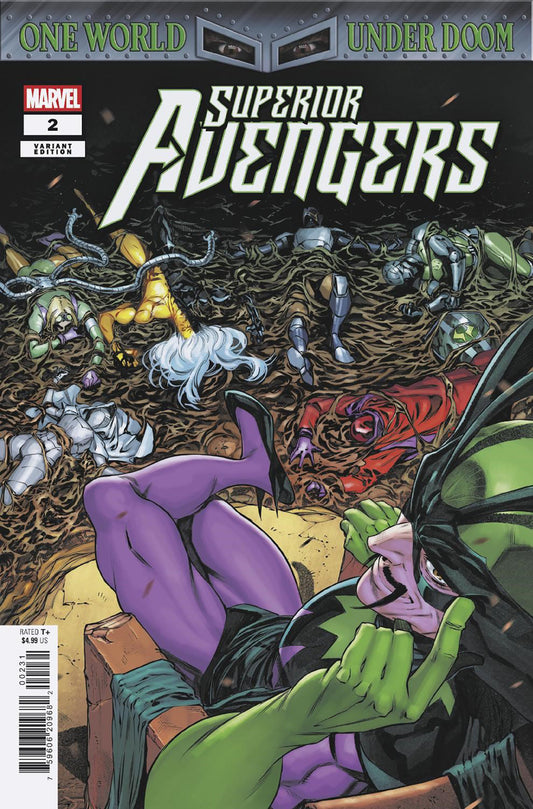 Superior Avengers #2 Iban Coello Variant [Doom] NM