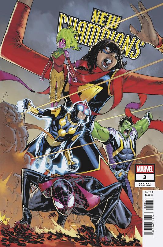 New Champions #3 Humberto Ramos Reunion Variant NM