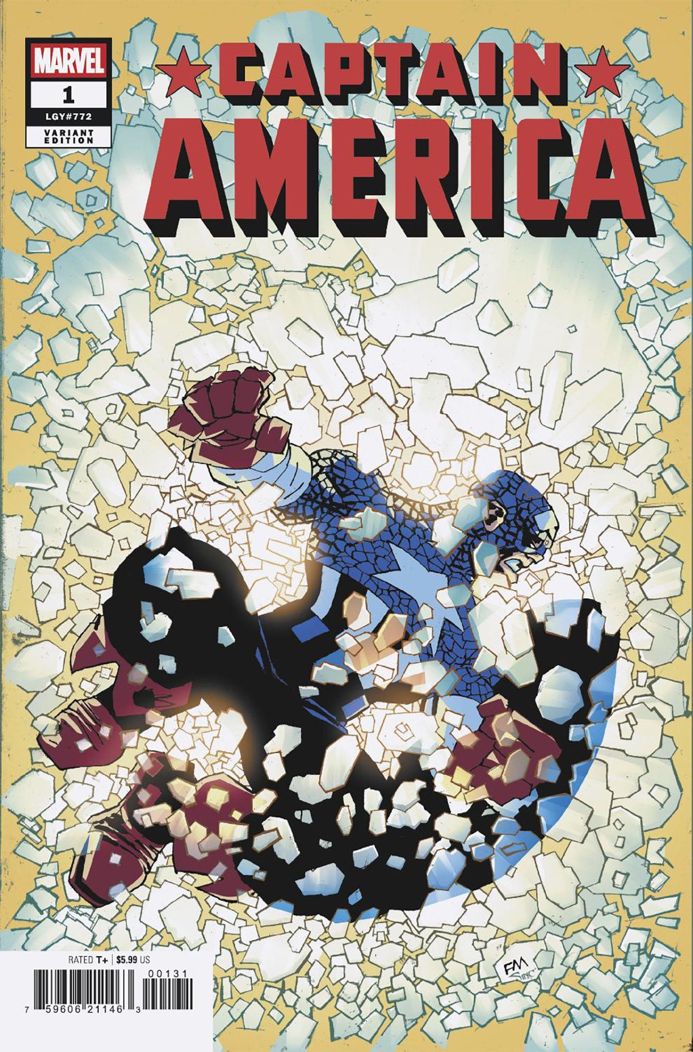 Captain America #1 Frank Miller Variant NM