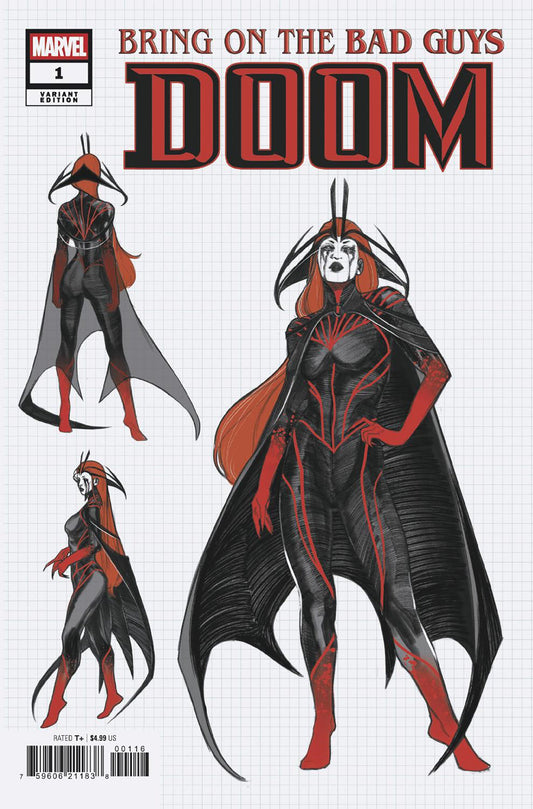 Bring On The Bad Guys: Doom #1 Alessandro Cappuccio Design Variant NM
