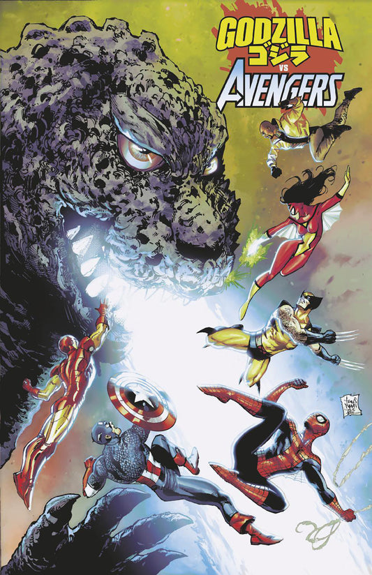 Godzilla vs. Avengers #1 Tony Daniel Variant NM