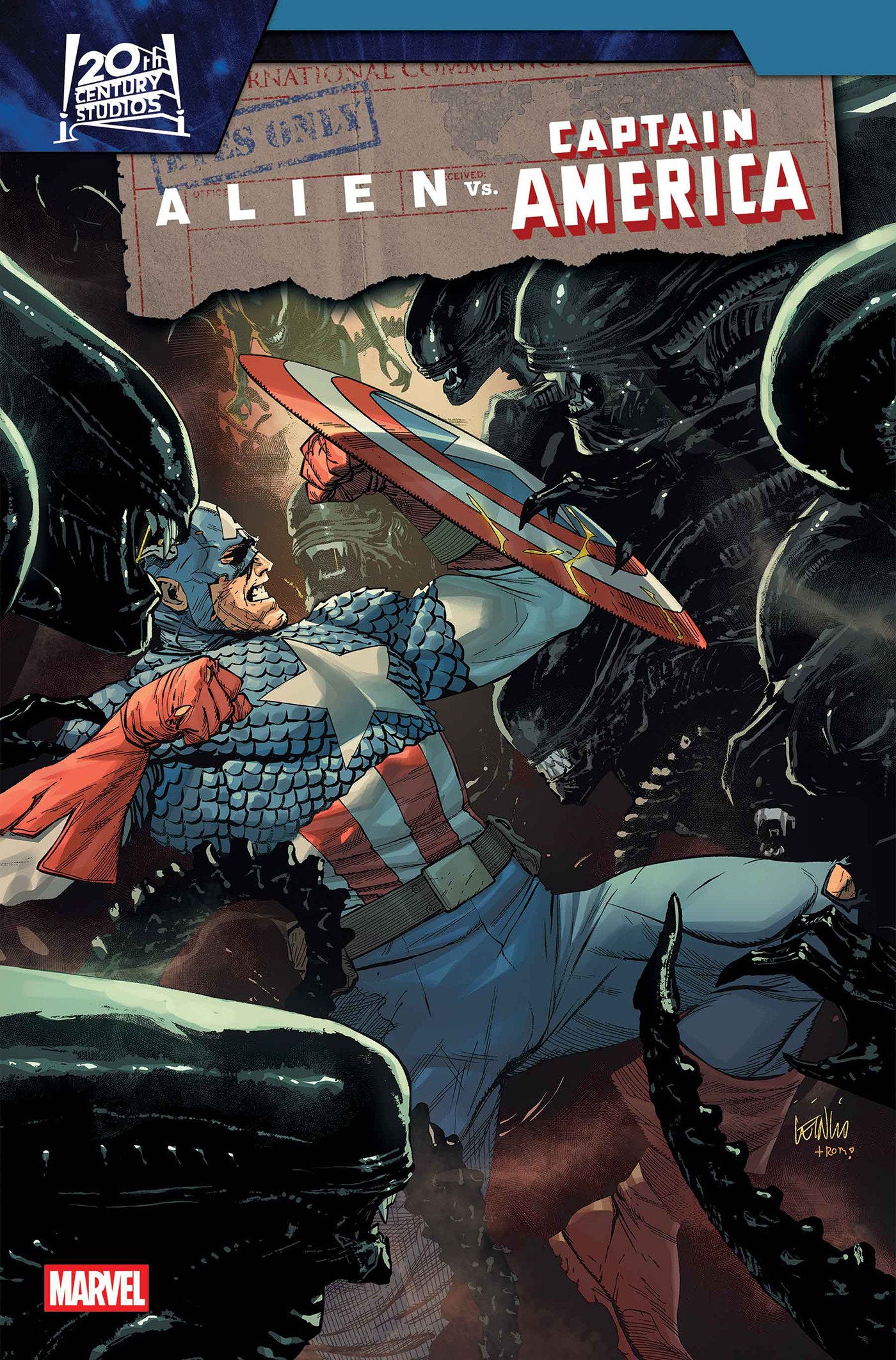 Alien vs. Captain America #1