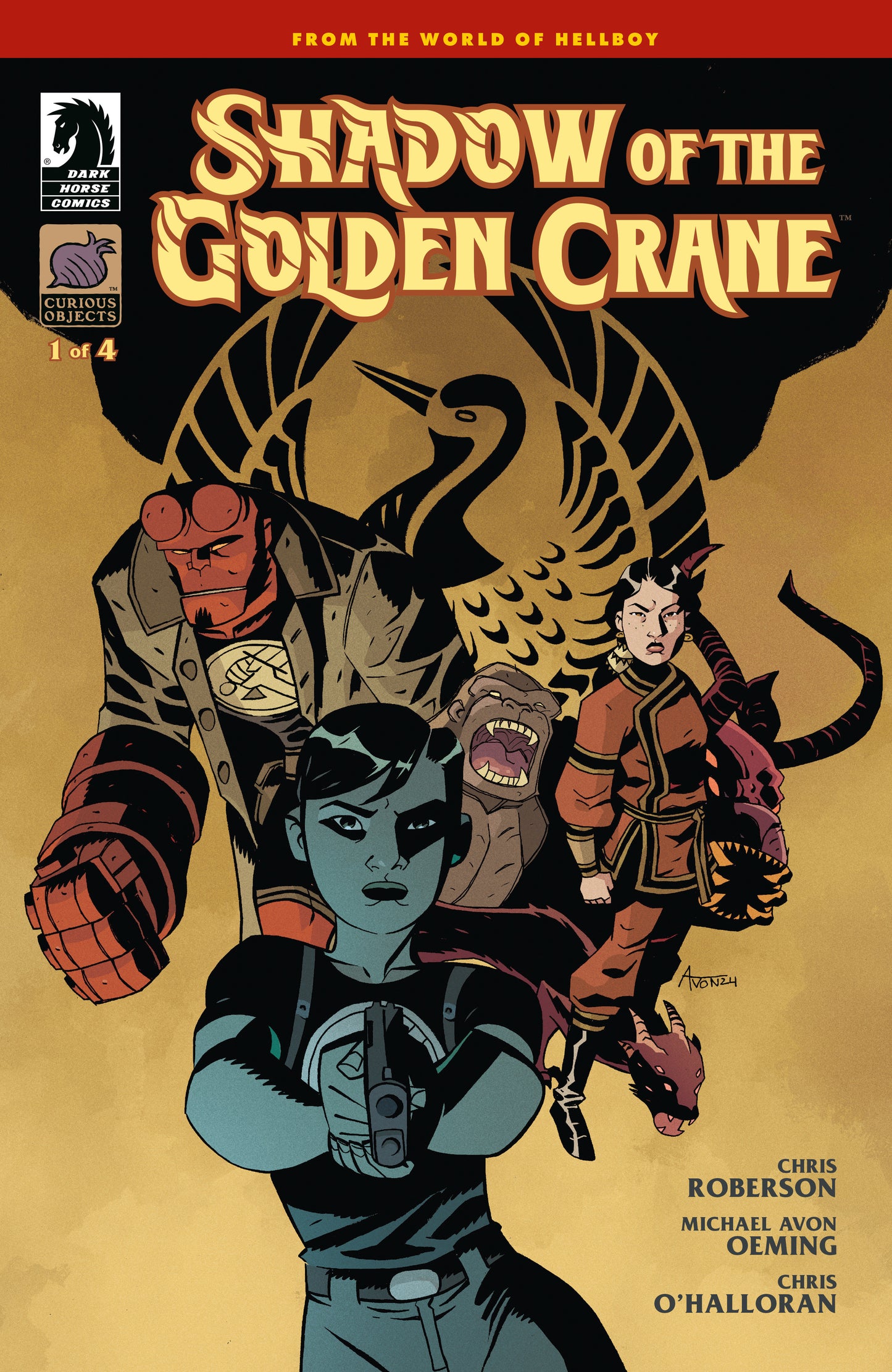 Shadow Of The Golden Crane #1 (Cover A) (Michael Avon Oeming)