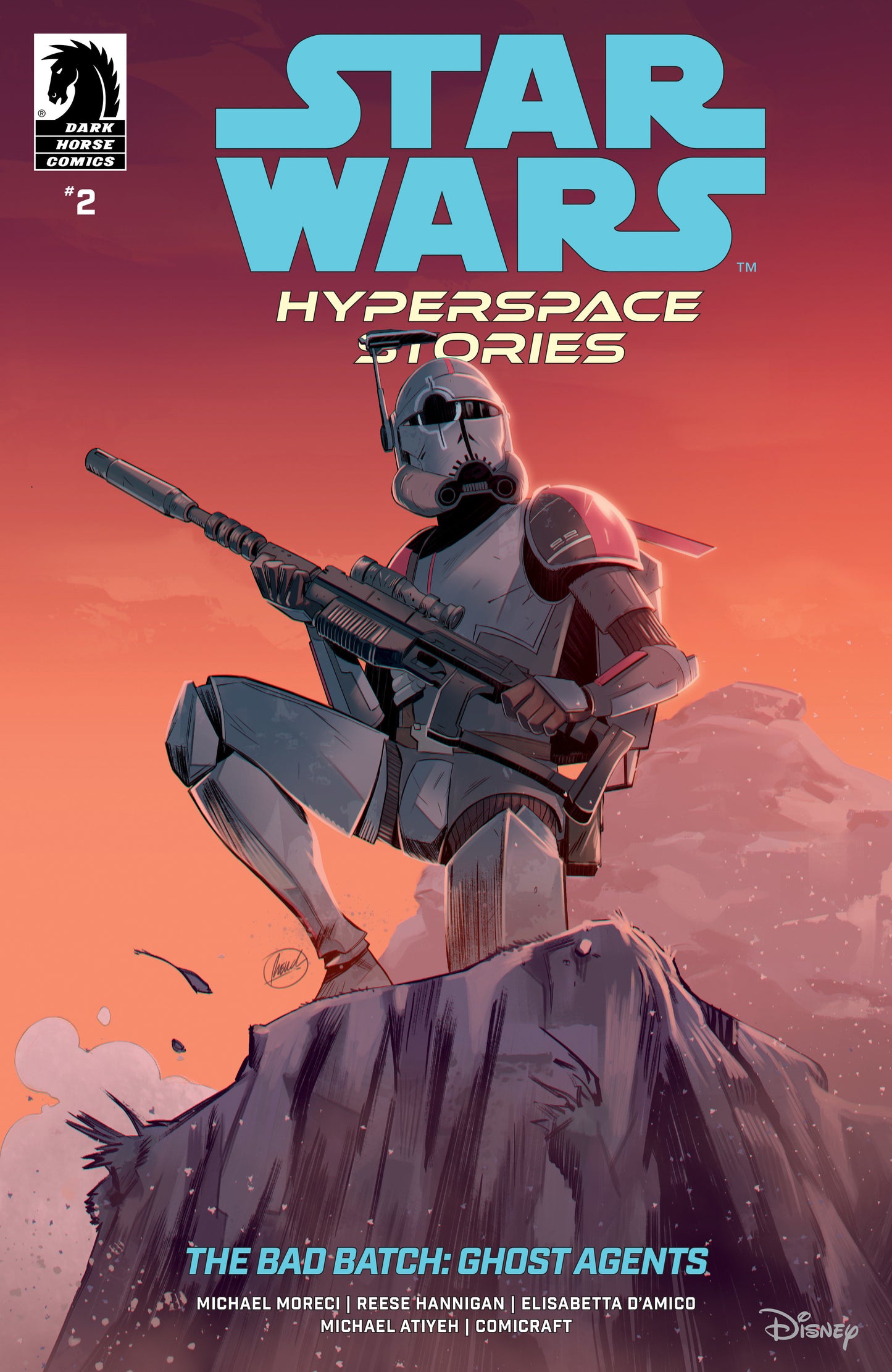 Star Wars: Hyperspace Stories The Bad Batch  Ghost Agents #2 (Cover B) (French Carlomagno)