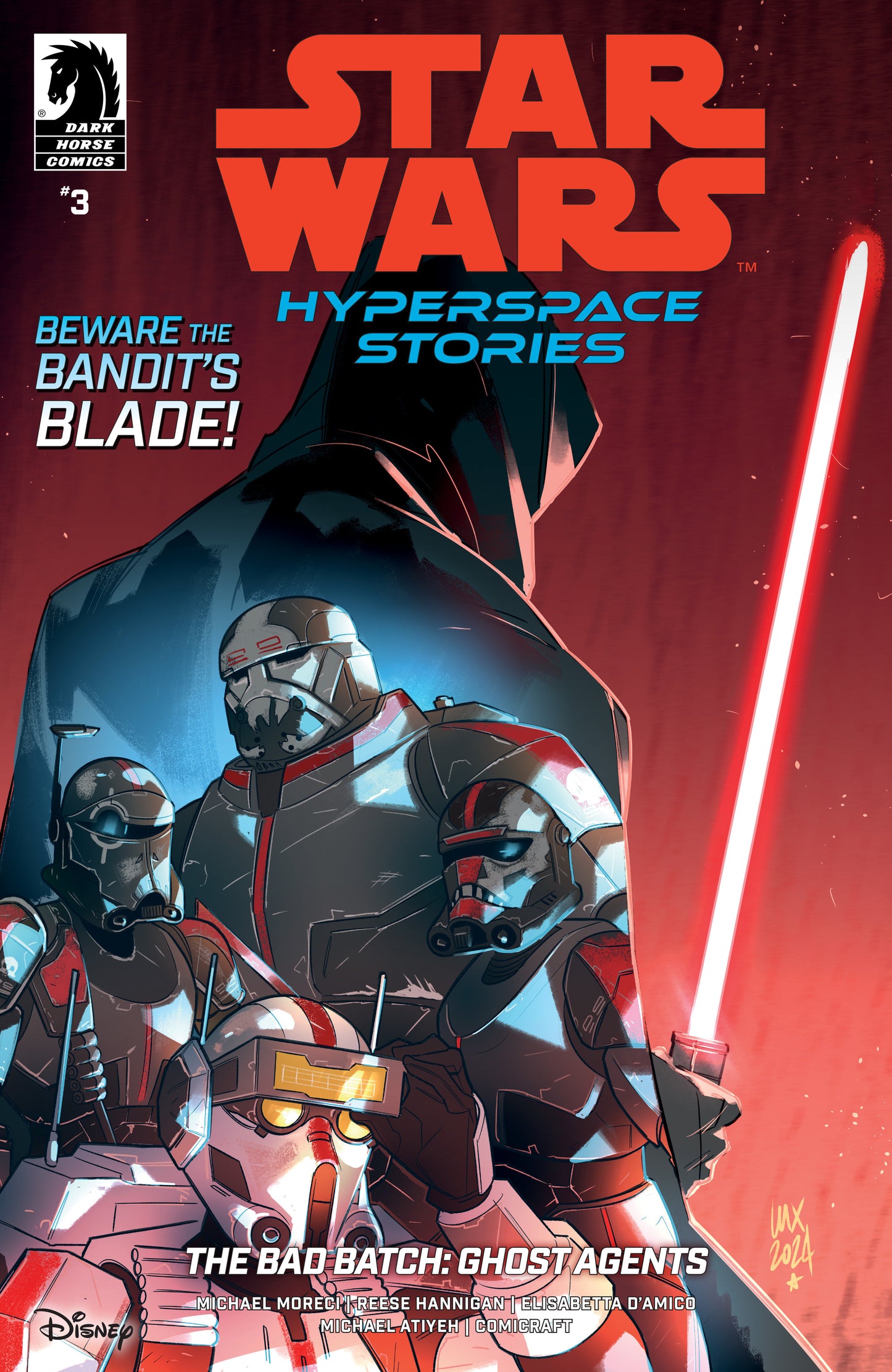 Star Wars: Hyperspace Stories The Bad Batch  Ghost Agents #3 (Cover A) (Valeria Favoccia)