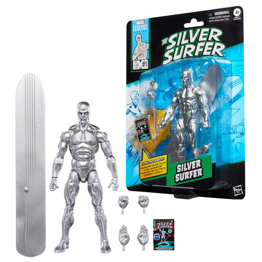 Marvel Legends Comics-Inspired Silver Surfer 6-Inch Action Figure