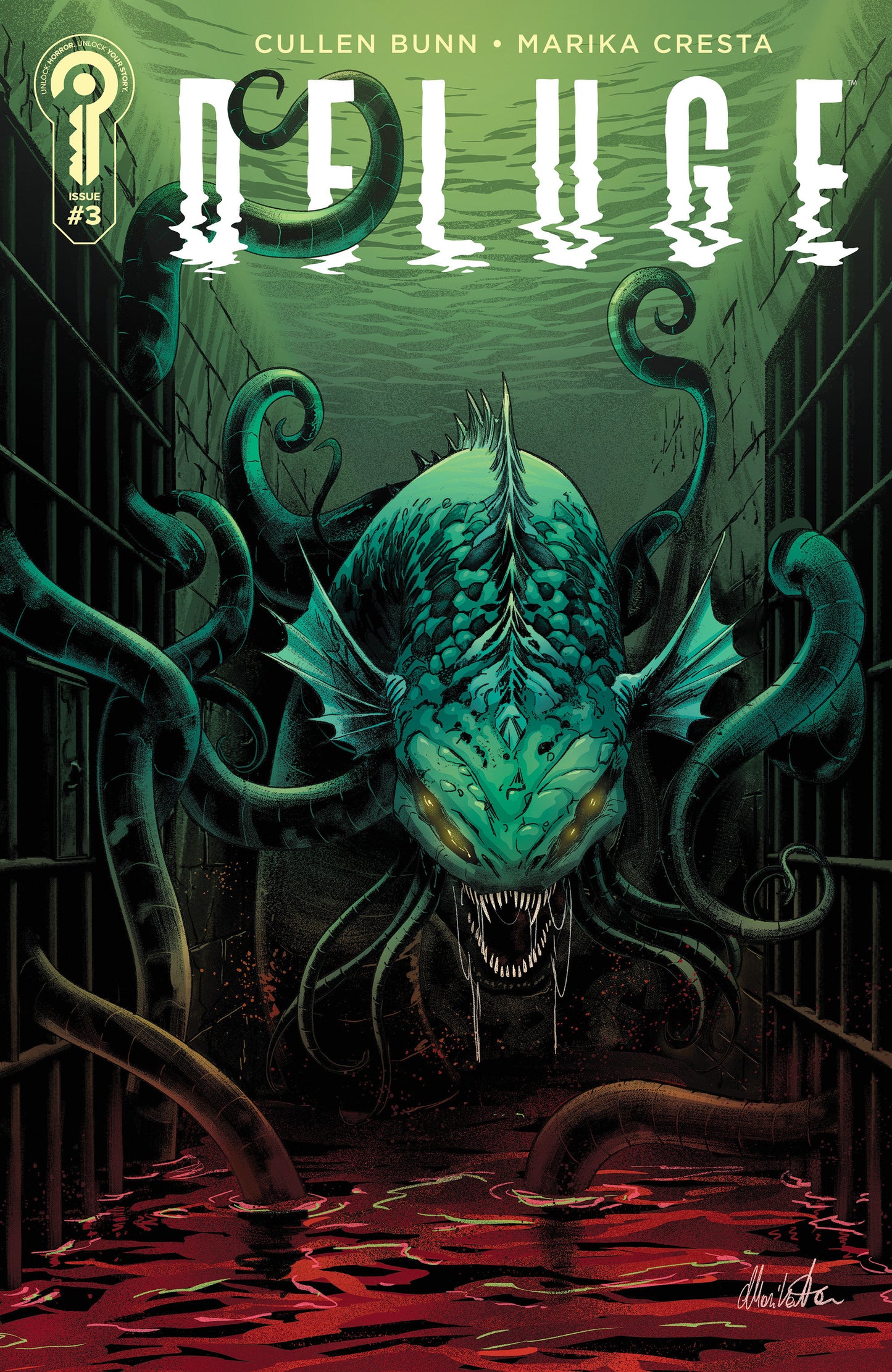 Deluge #3 Cover B Marika Cresta