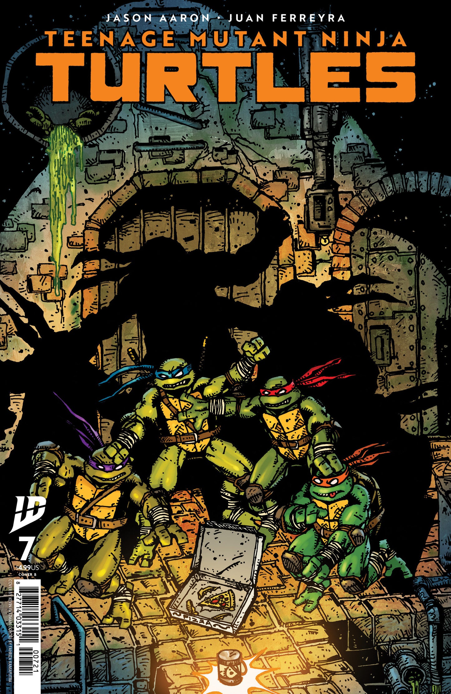 Teenage Mutant Ninja Turtles #7 Variant B (Eastman) VF