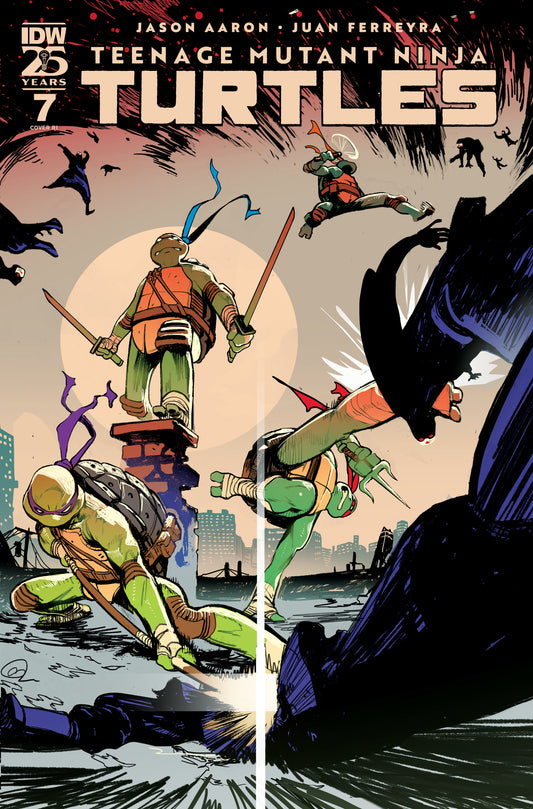 Teenage Mutant Ninja Turtles #7 Variant Ri (25) (Rivas) NM