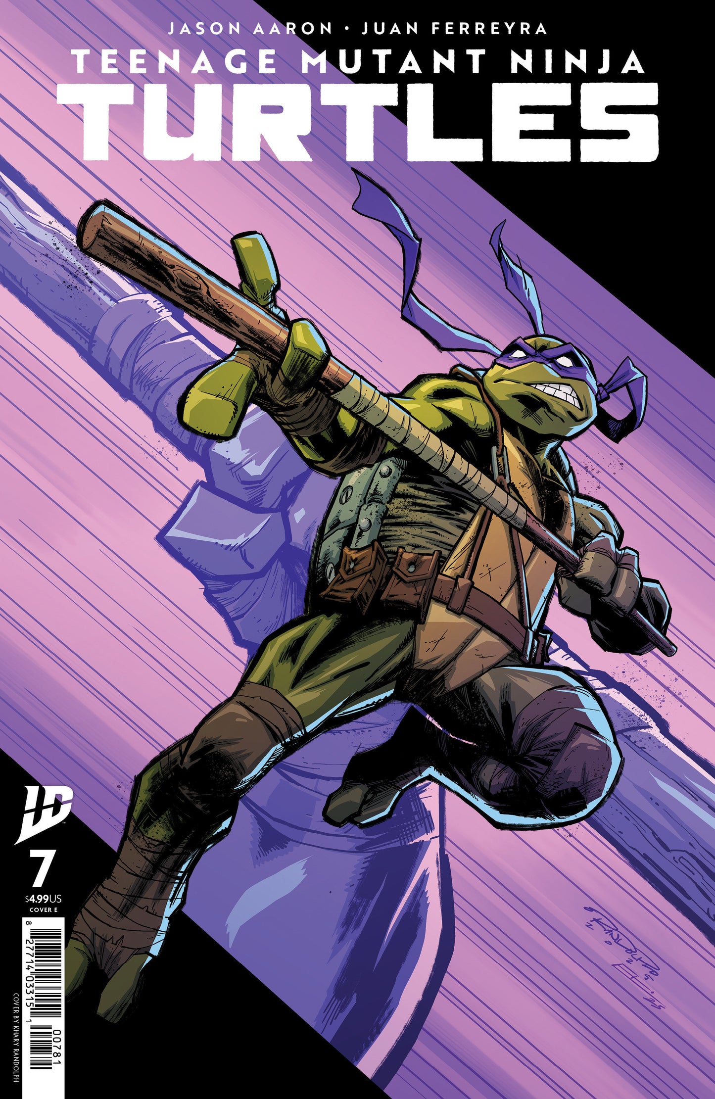 Teenage Mutant Ninja Turtles #7 Variant E (Randolph) VF