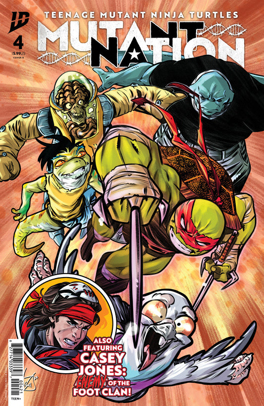 Teenage Mutant Ninja Turtles Mutant Nation #4 Cover B Federici NM