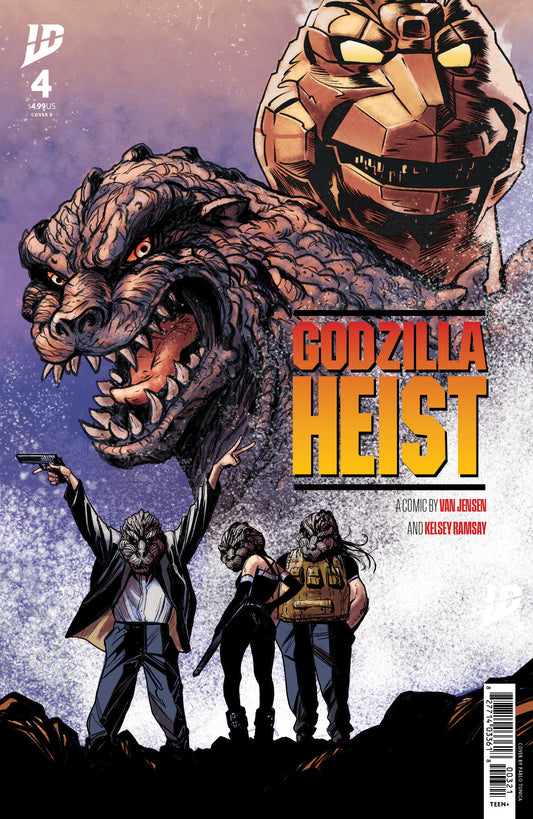 Godzilla: Heist #4 Variant B (Tunica Movie Poster Variant) NM
