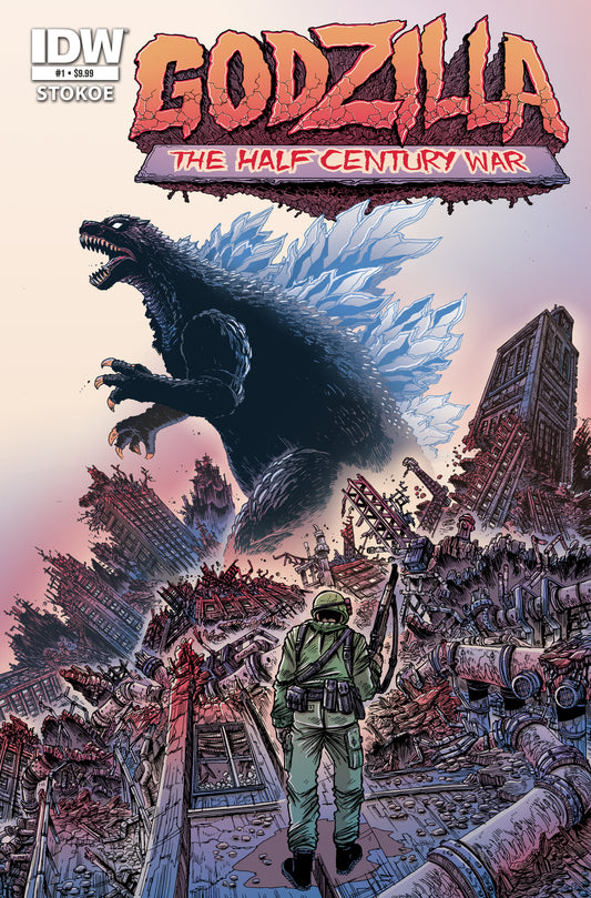 Godzilla 70th Anniv Foil Classics Half Century War #1