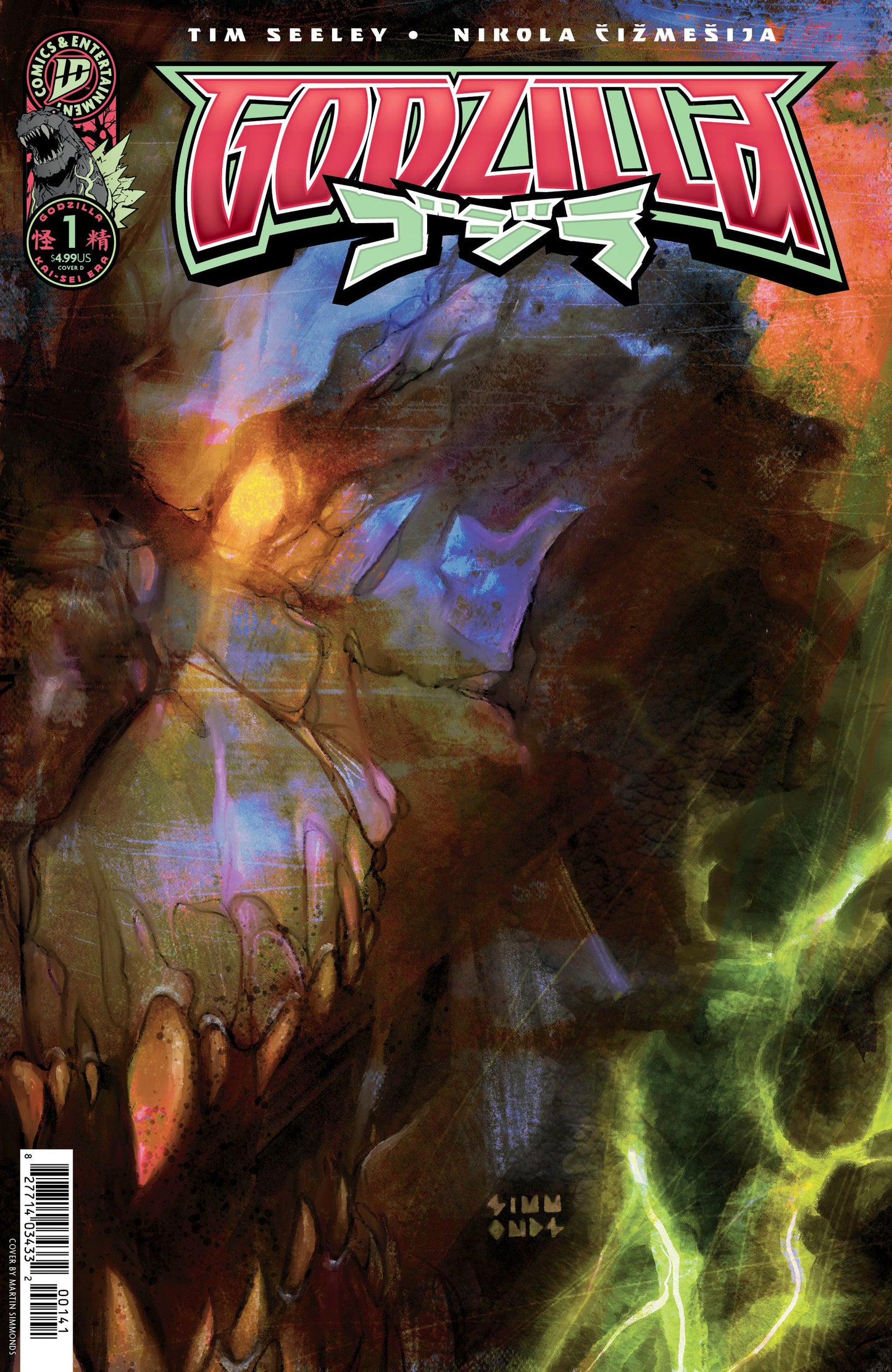 Godzilla [Kai-Sei Era] #1 Variant D (Simmonds)