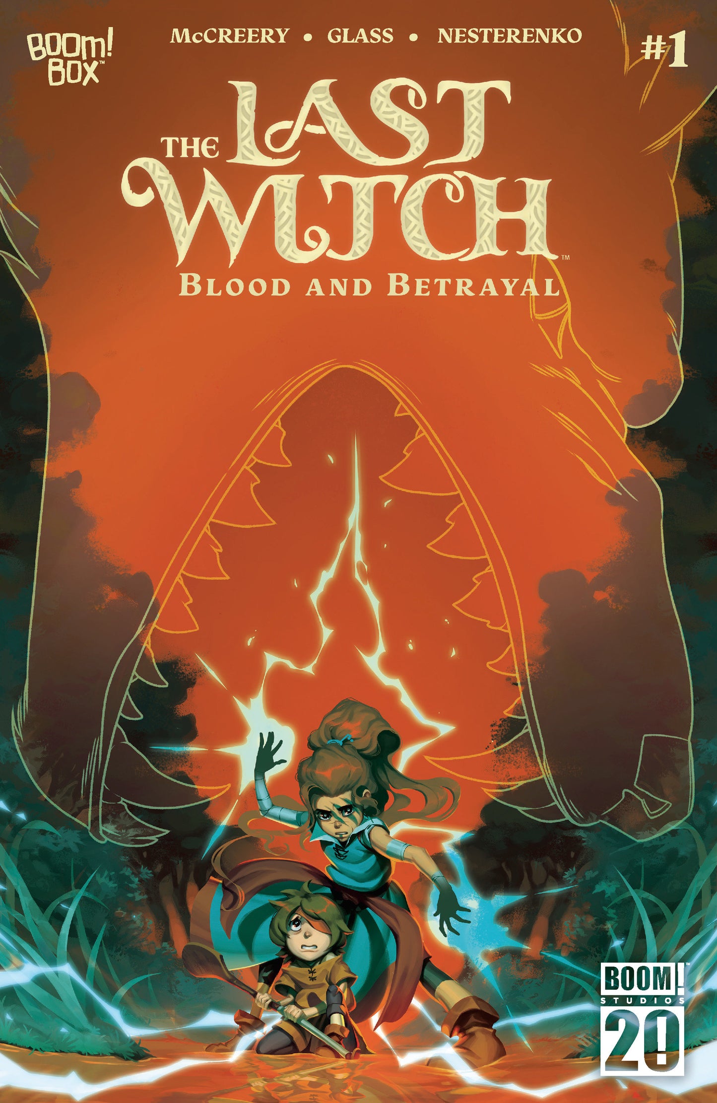 The Last Witch: Blood & Betrayal #1 A Main (Dressed, Glass) NM