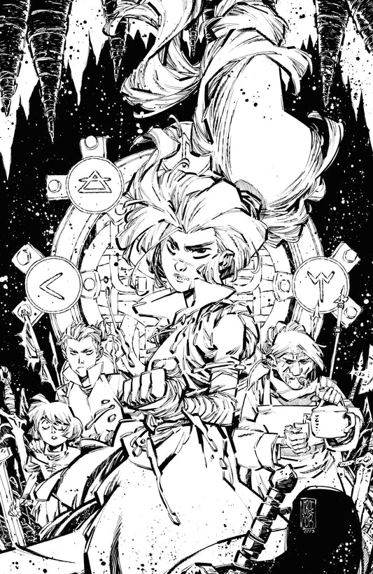 The Last Witch: Blood & Betrayal #1 C 1 in 10 Variant Edition (Full Art, Corona)