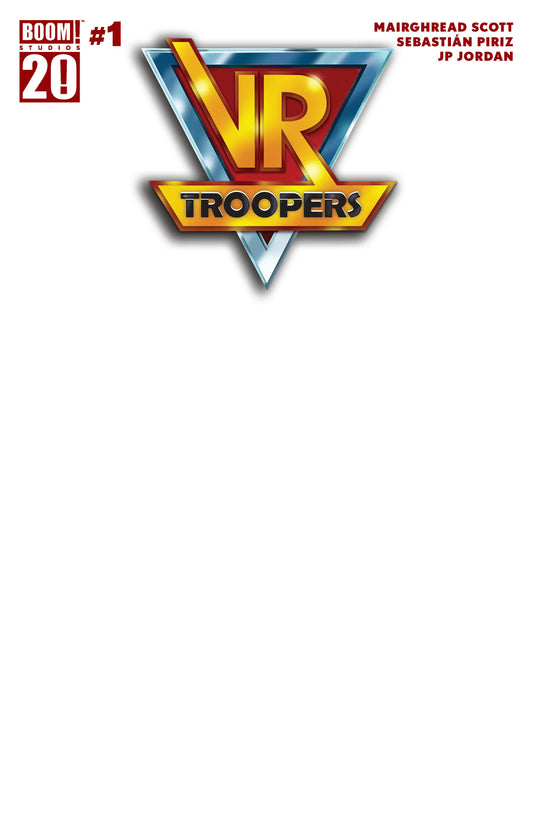 Vr Troopers #1 Cover F Blank Sketch Variant NM