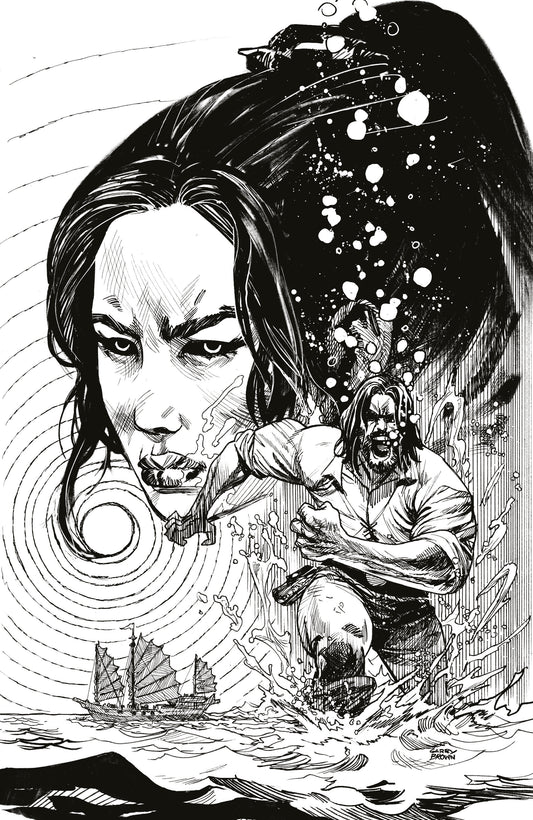 BRZRKR: The Bleeding Tide #1 L Unlimited Variant (Full Art, Brown)