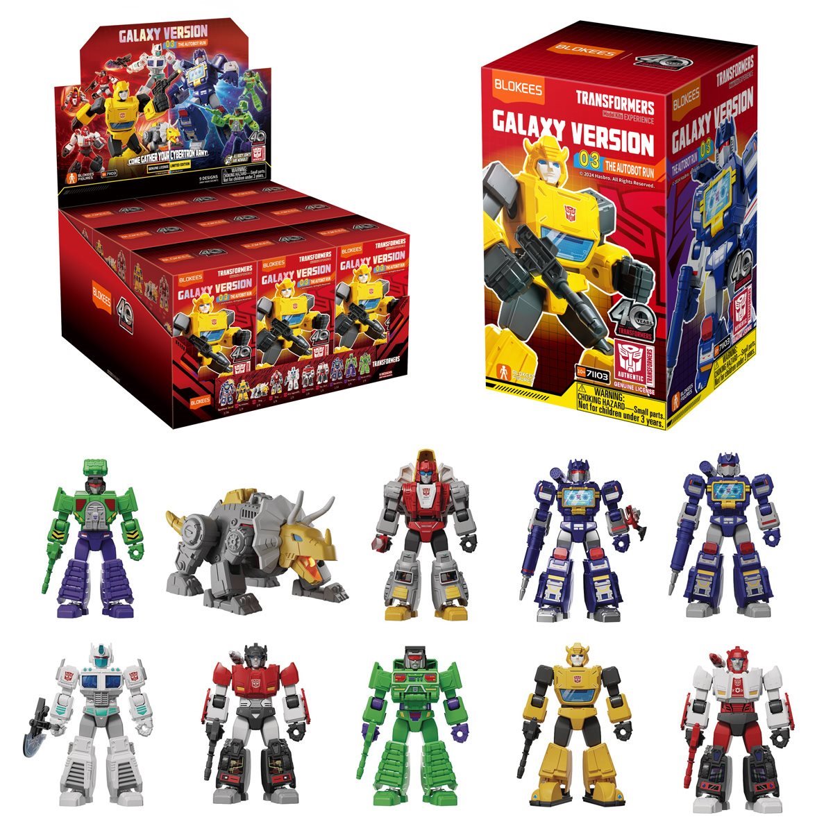 Transformers Blokees Galaxy Version Series 3