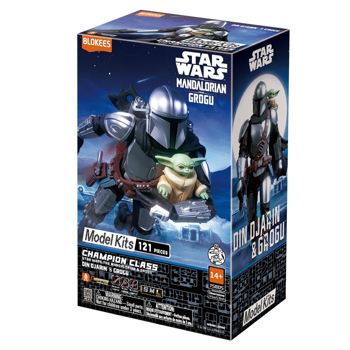 Star Wars: The Mandalorian & Grogu Din Djarin & Grogu Classic Model Kit
