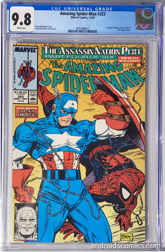 Amazing Spider-Man #323  CGC 9.8