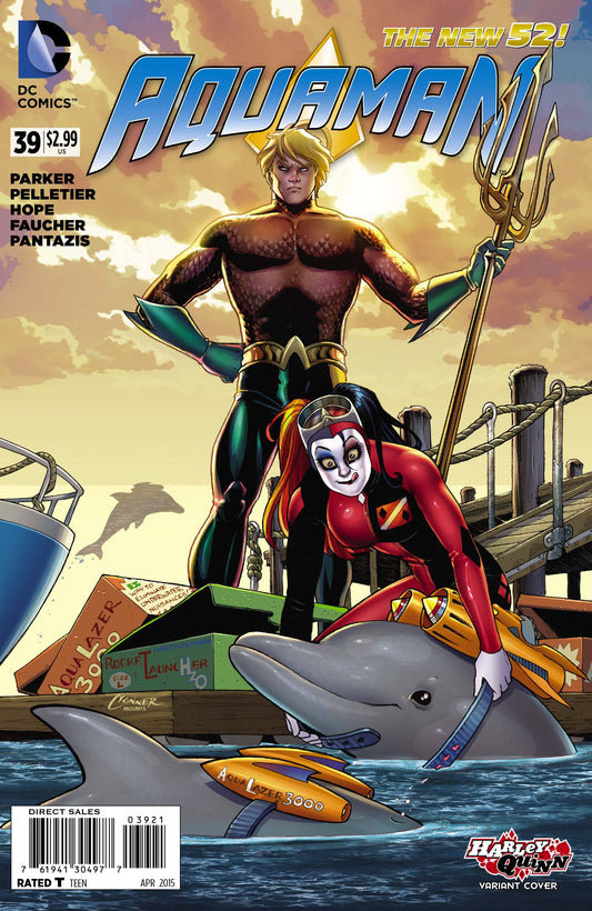 Aquaman #39 Harley Quinn Variant Edition NM
