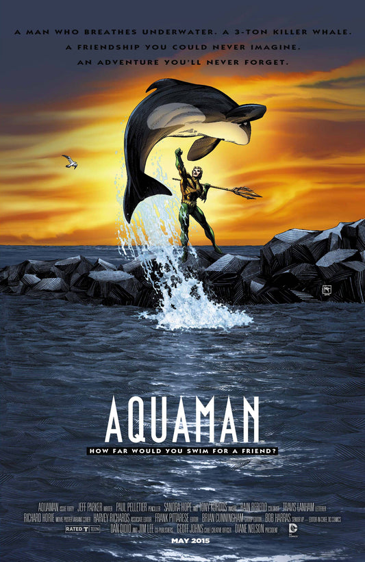 Aquaman #40 Movie Poster Variant Edition NM