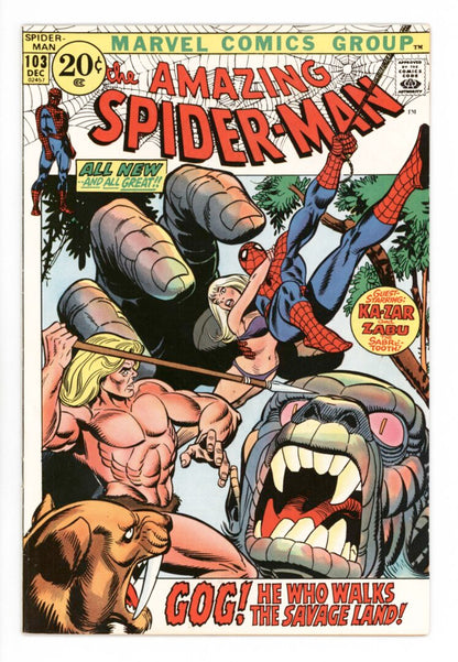 Amazing Spider-Man #103  FN  1st appearance of Gog