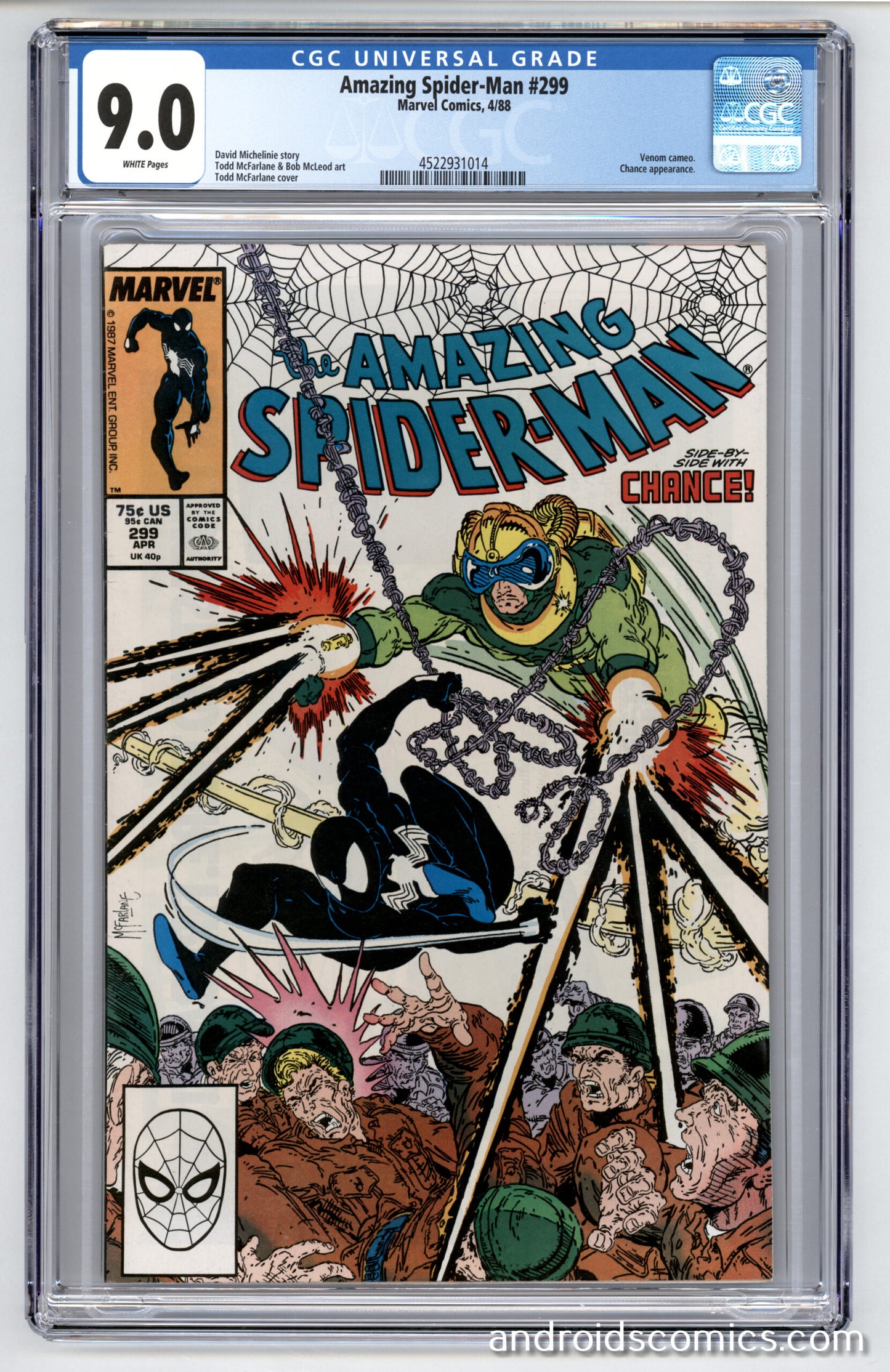 Amazing Spider-Man #299CGC 9.0Venom cameo