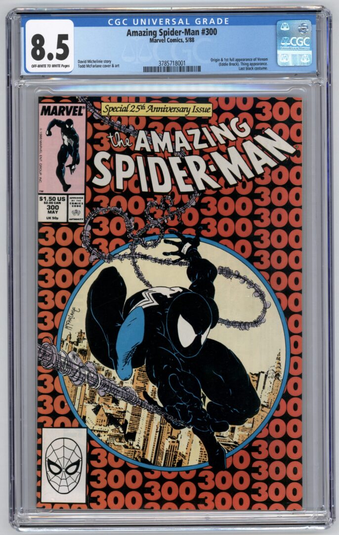 Amazing Spider-Man #300  CGC 8.5  Origin and 1st appearance of Venom