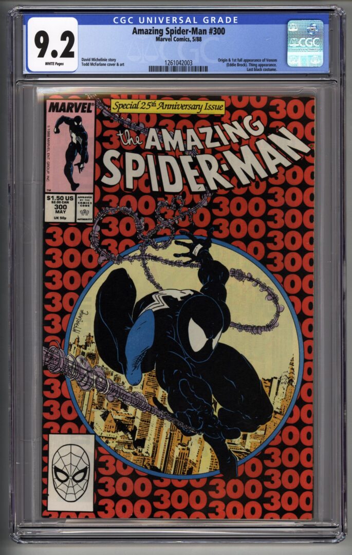 Amazing Spider-Man #300  CGC 9.2  Origin and 1st appearance of Venom