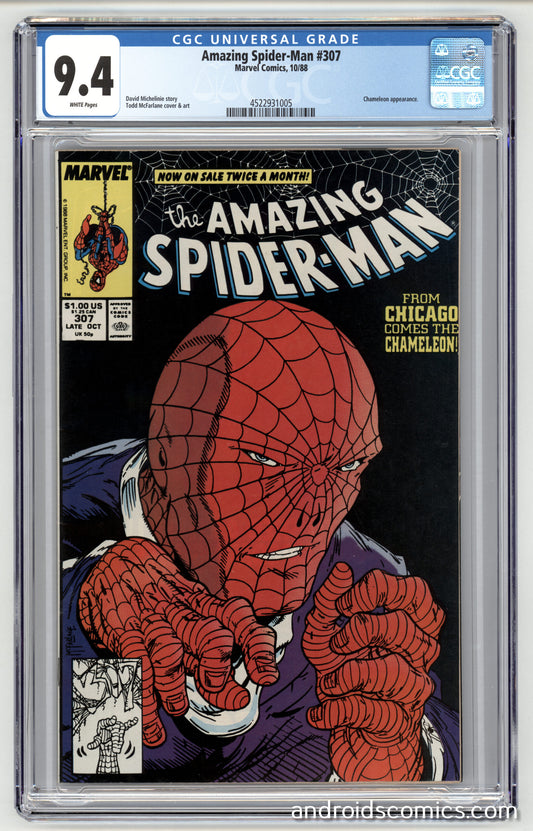 Amazing Spider-Man #307  CGC 9.4