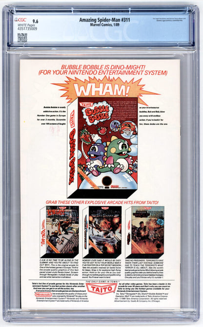 Amazing Spider-Man #311 CGC 9.6