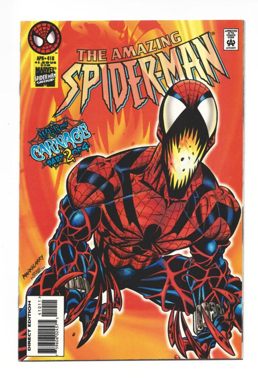 Amazing Spider-Man #410 VF  1st appearance of Spider-Carnage
