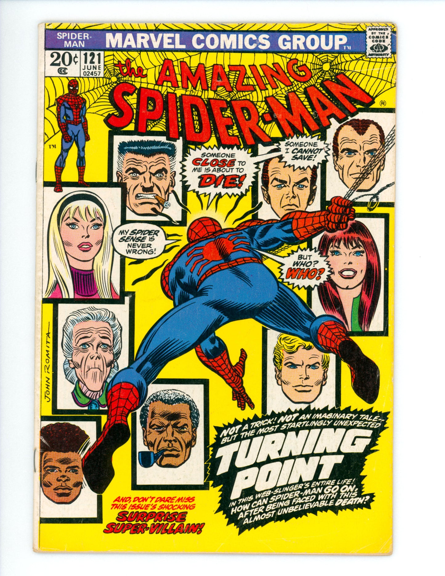 Amazing Spider-Man #121  FN "Death" of Gwen Stacy
