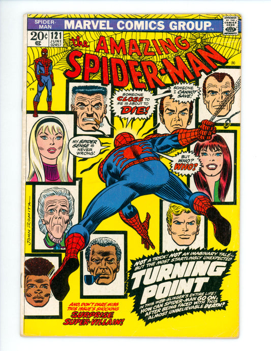 Amazing Spider-Man #121  FN "Death" of Gwen Stacy
