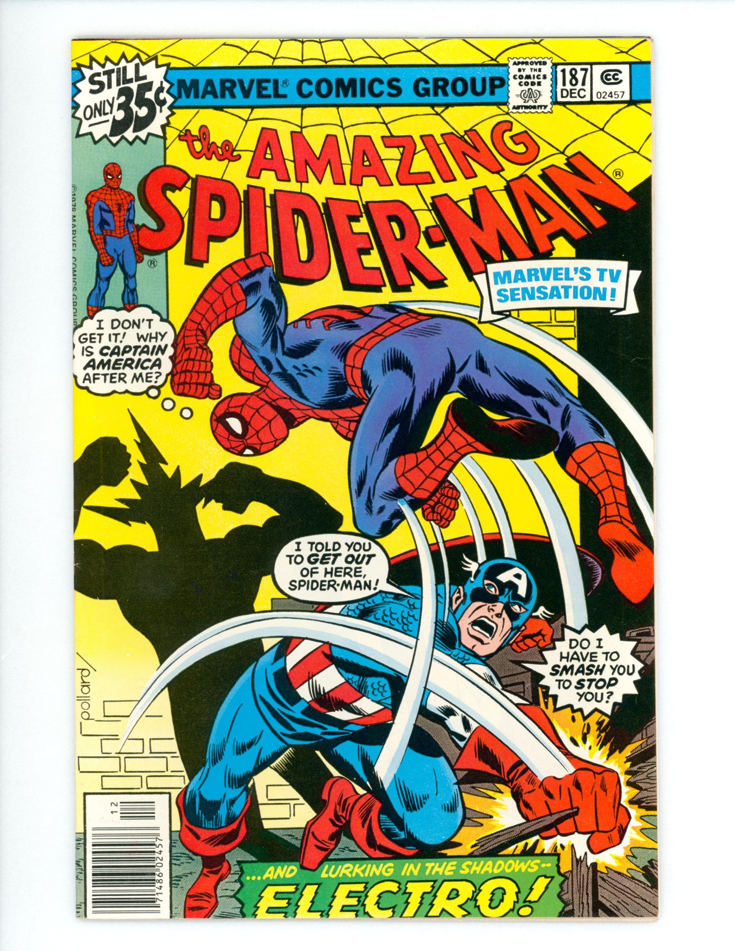 Amazing Spider-Man #187 FN-