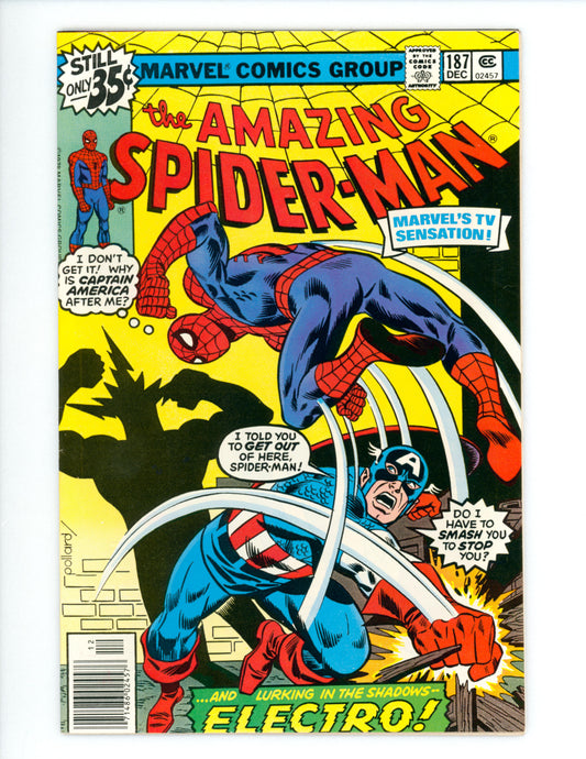 Amazing Spider-Man #187 FN-