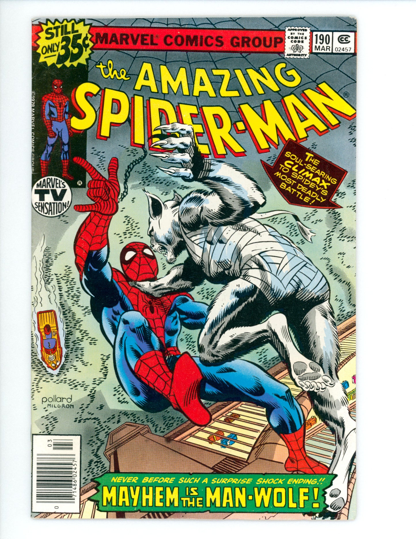 Amazing Spider-Man #190 VF-
