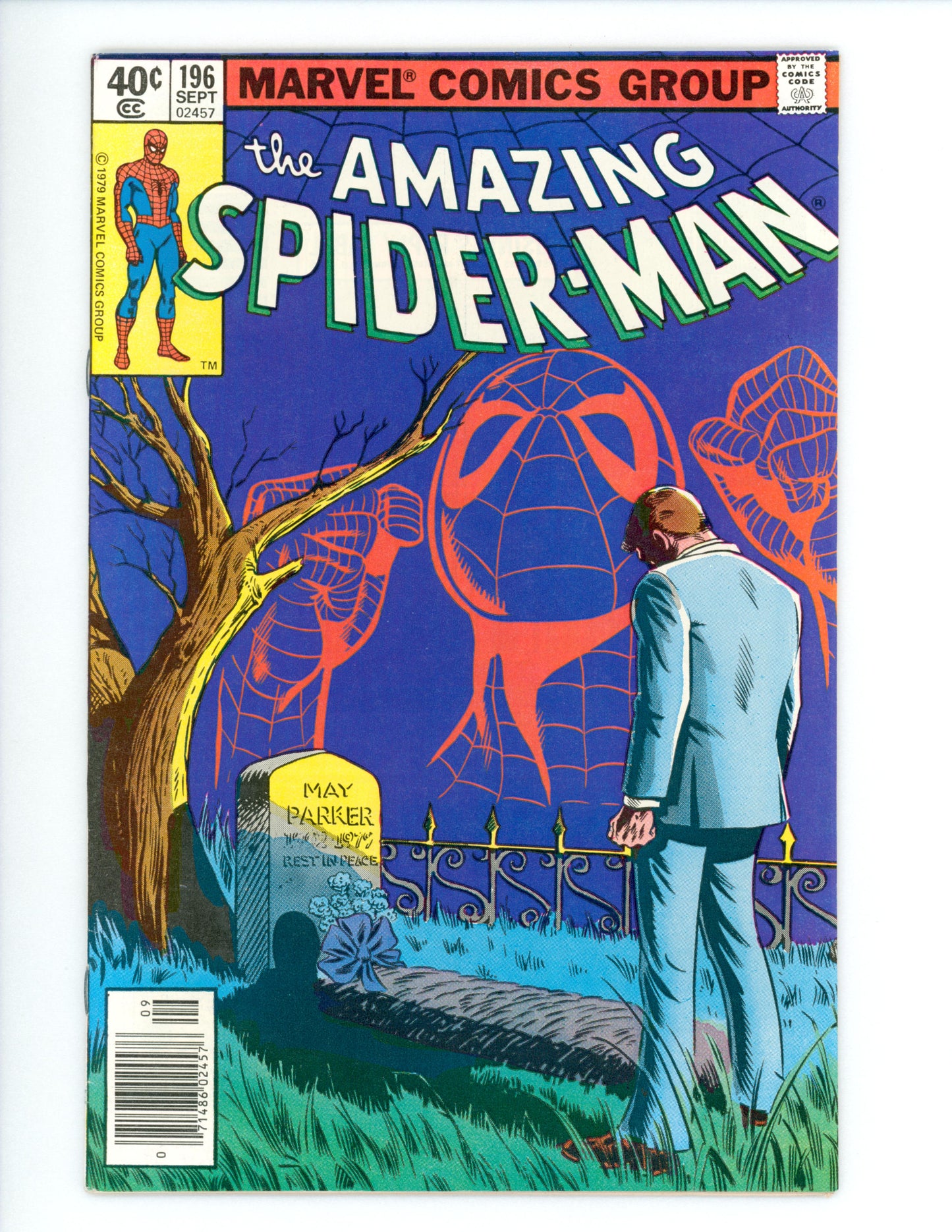 Amazing Spider-Man #196 FN+ Newsstand
