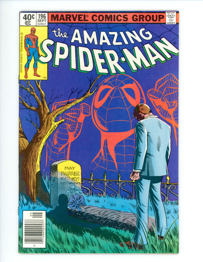 Amazing Spider-Man #196 FN+ Newsstand