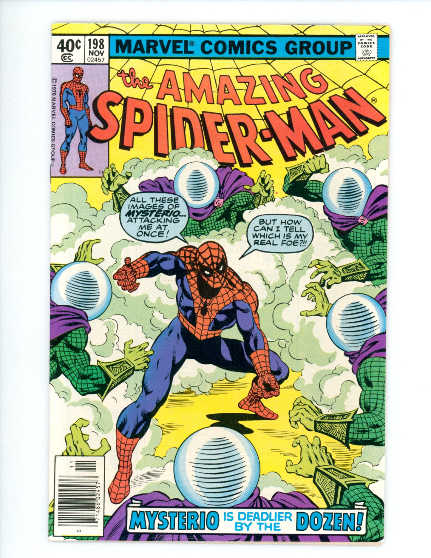 Amazing Spider-Man #198 VF- Newsstand