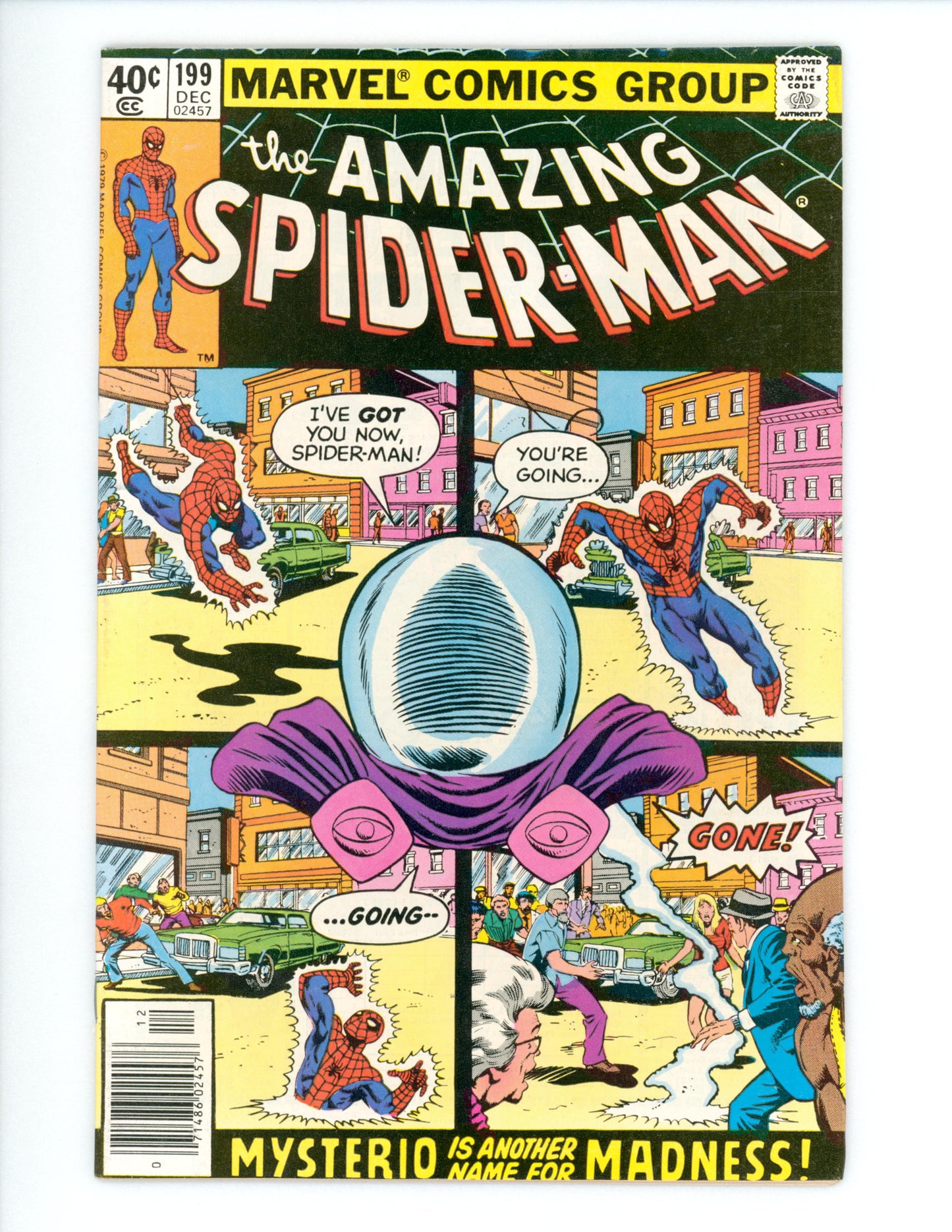 Amazing Spider-Man #199 FN+ Newsstand