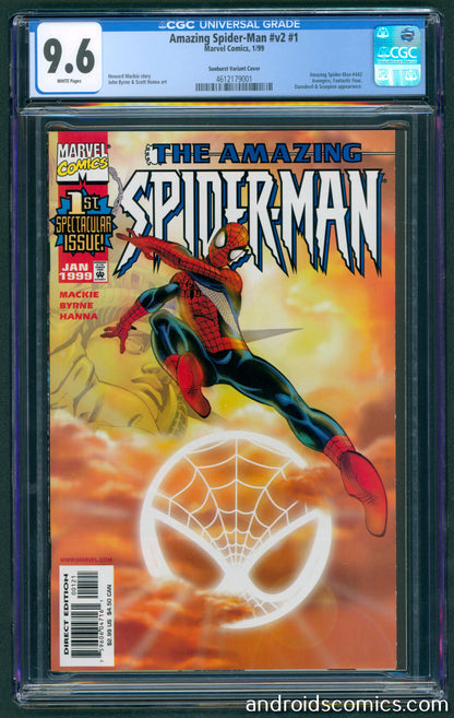 Amazing Spider-Man #1 CGC 9.6 Sunburst Variant