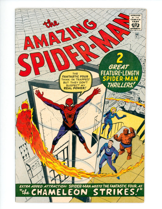 Amazing Spider-Man #1  FN  Gold Record Reprint