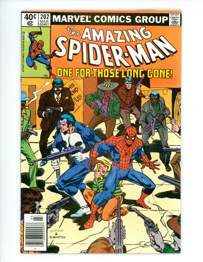 Amazing Spider-Man #202 FN/VF Newsstand