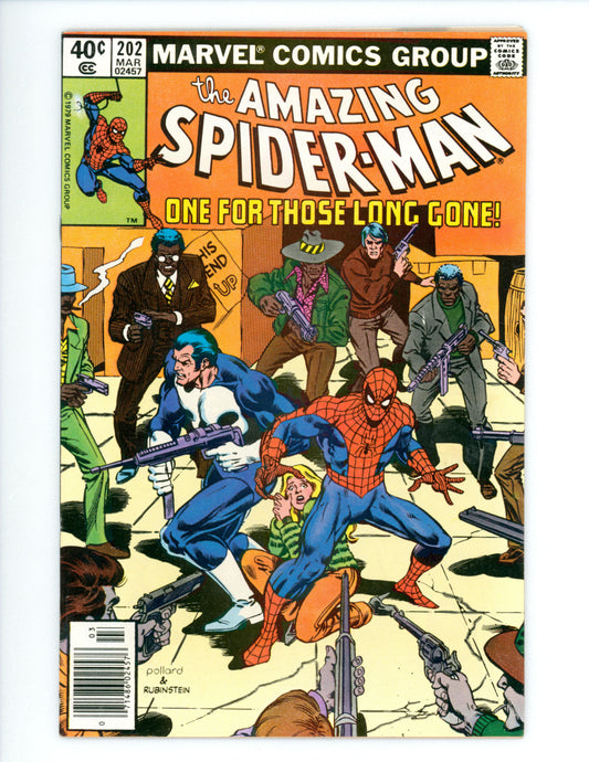 Amazing Spider-Man #202 FN/VF Newsstand