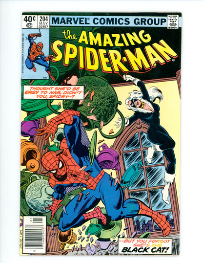 Amazing Spider-Man #204 FN/VF Newsstand
