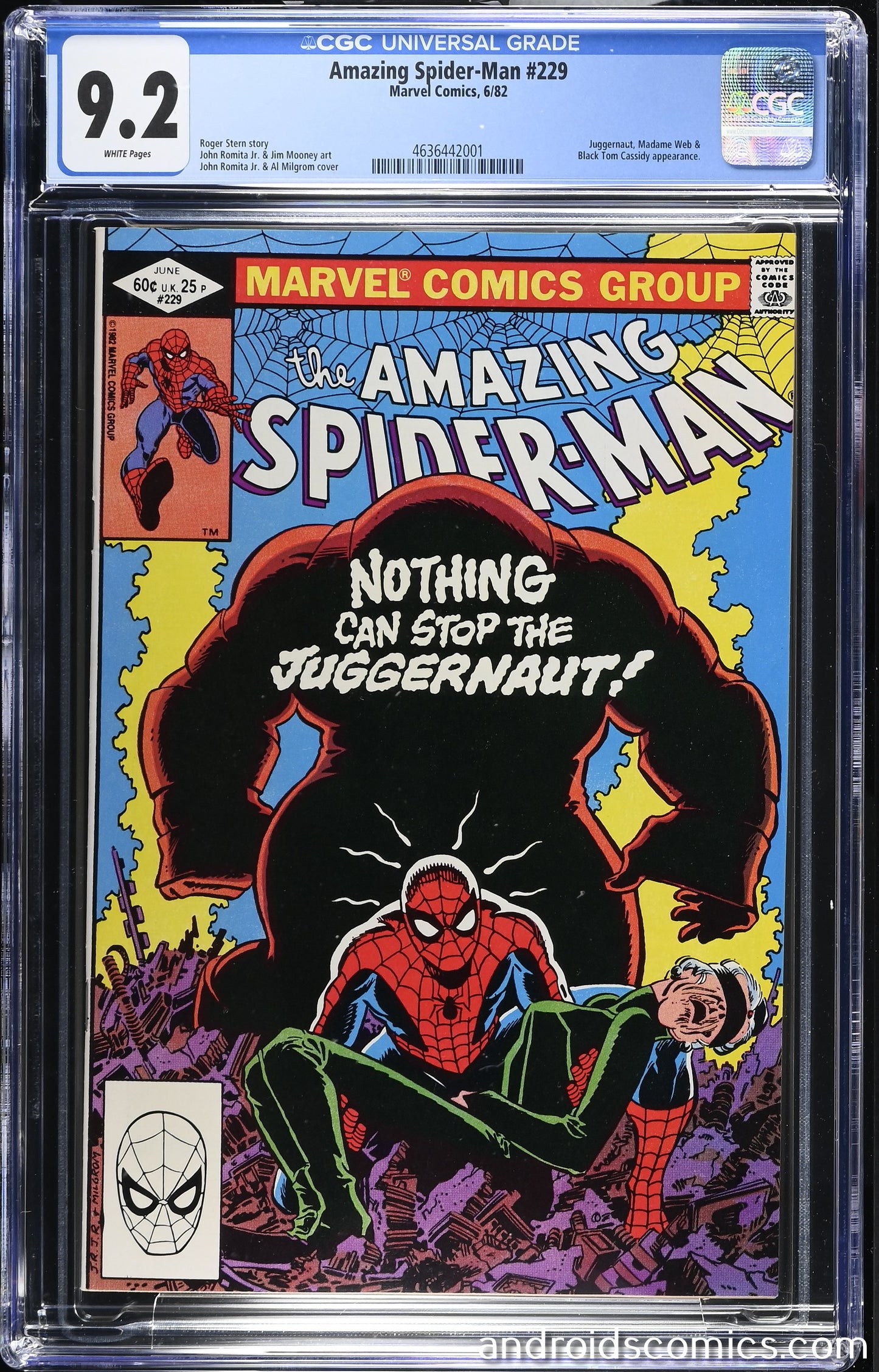 Amazing Spider-Man #229  CGC 9.2